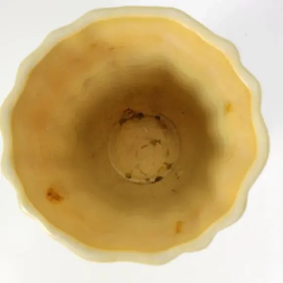 Vintage Roseville Pottery Planter Ribbed Flower‎ Plant Pot 6.25" Green Glazed - Picture 3 of 16